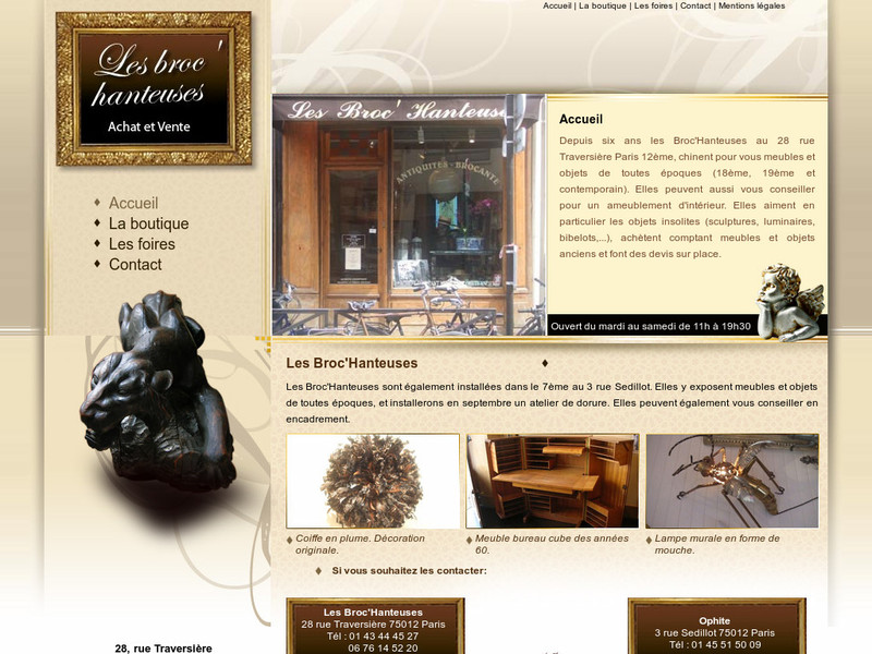 Les Broc'Hanteuses - Paris - http://www.lesbroc-hanteuses.com