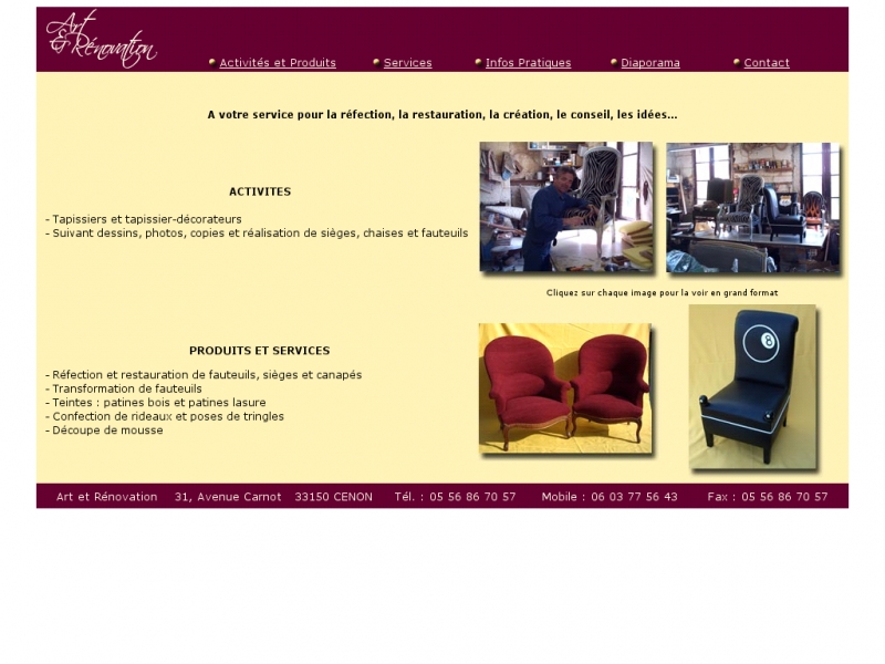 Art et Rénovation - Cenon  - http://www.art-et-renovation.com