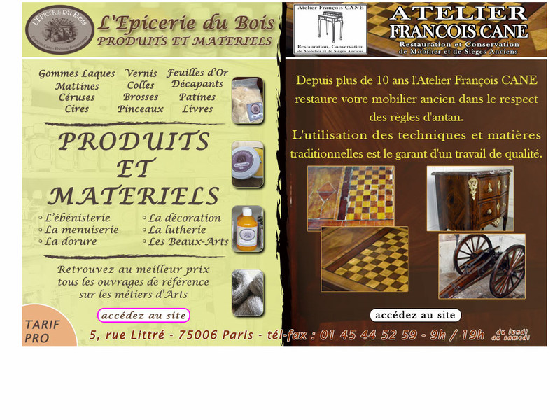 Atelier François Cane - Paris - http://www.ateliercane.com