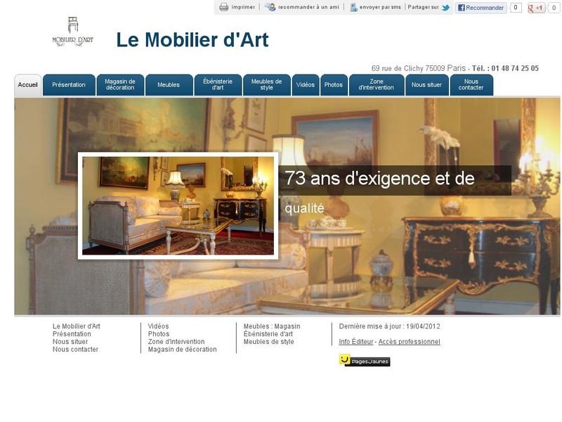 Le Mobilier d'Art - Paris - http://www.mobilierdart.com