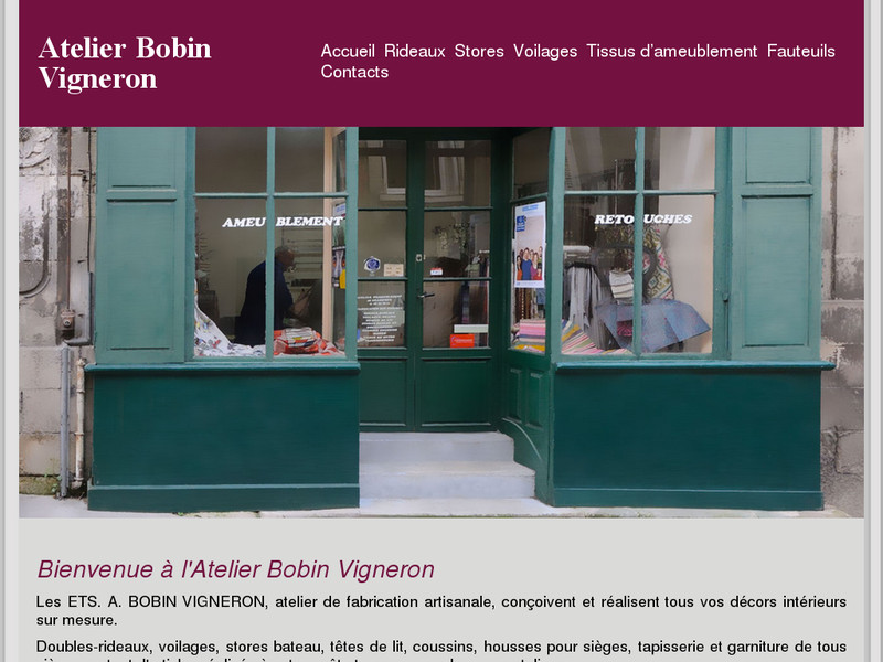 Atelier Bobin Vigneron - Poitiers - http://www.atelier-bobin-vigneron.fr