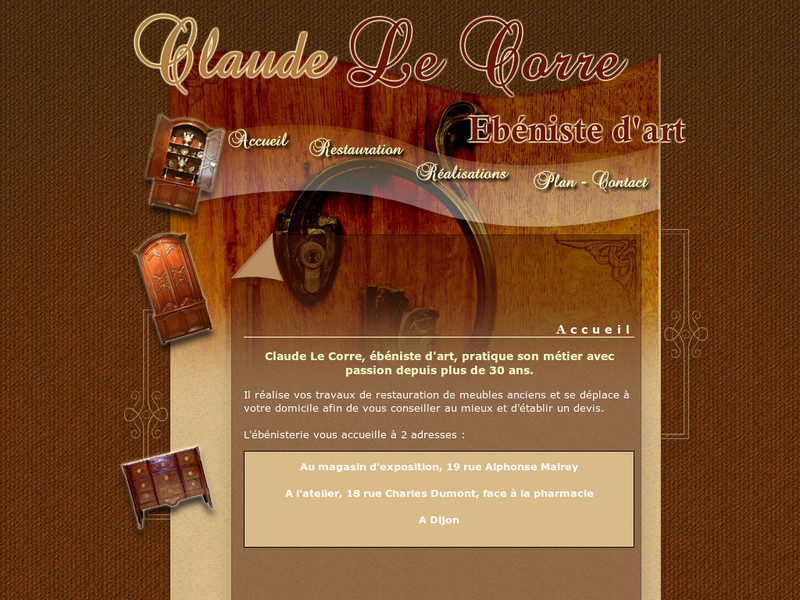 Claude Le Corre - Dijon - http://www.ebeniste-lecorre.com