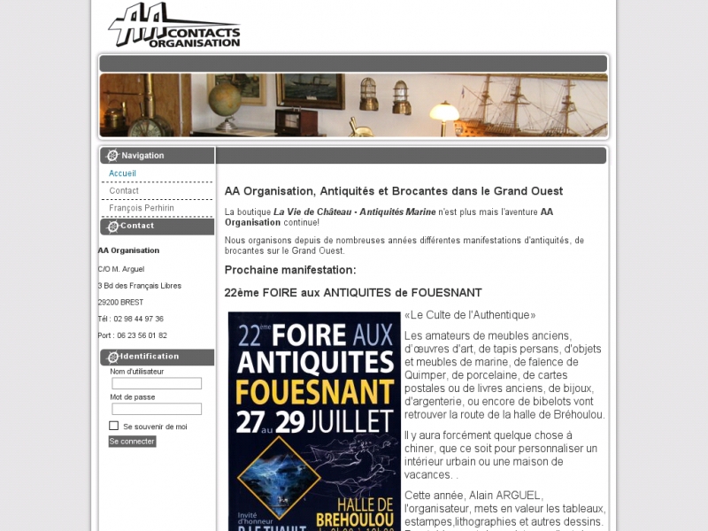 La Vie de Château - Alain Arguel - Brest - http://www.laviedechateau-antiquaire.com