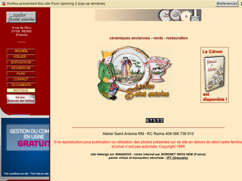 Atelier Saint Antoine - Reims - http://atelier.st.antoine.pagesperso-orange.fr