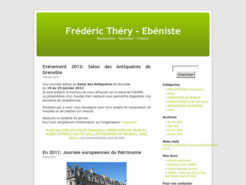 Frédéric Théry - Theys - http://www.theryebeniste.com