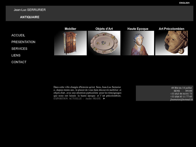 Jean-Luc Serrurier - Sens - http://www.antiquaires-france.com