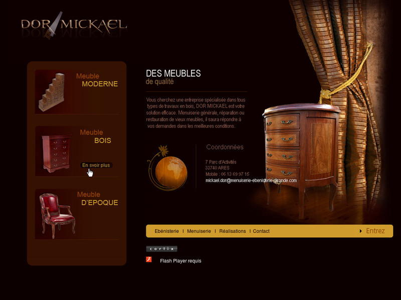 Mickael Dor - Ares - http://www.menuiserie-ebenisterie-gironde.com