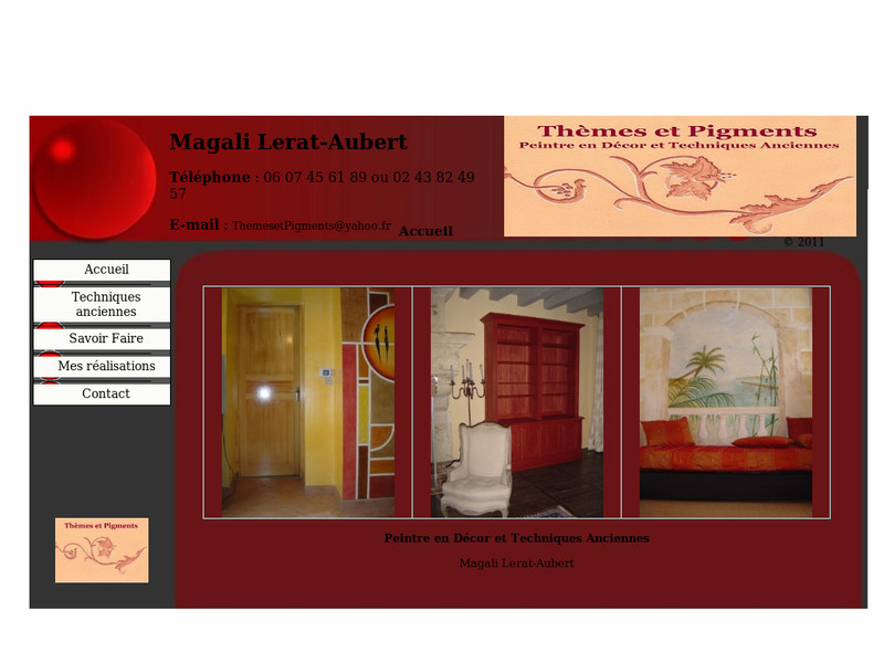 Thèmes et Pigments - Magali Lerat-Aubert - Thorigné sur Dué - http://themesetpigments.kinssha.org