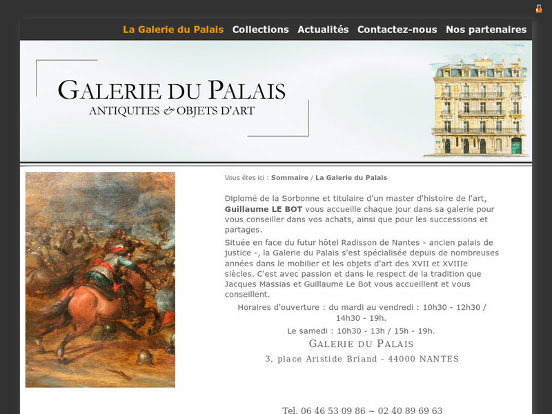 Galerie du Palais - Nantes - http://www.galeriedupalais.com