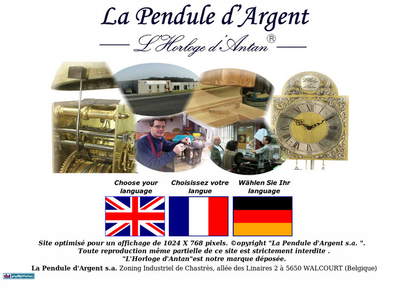 La Pendule d'Argent - Walcourt - http://www.horlogedantan.com