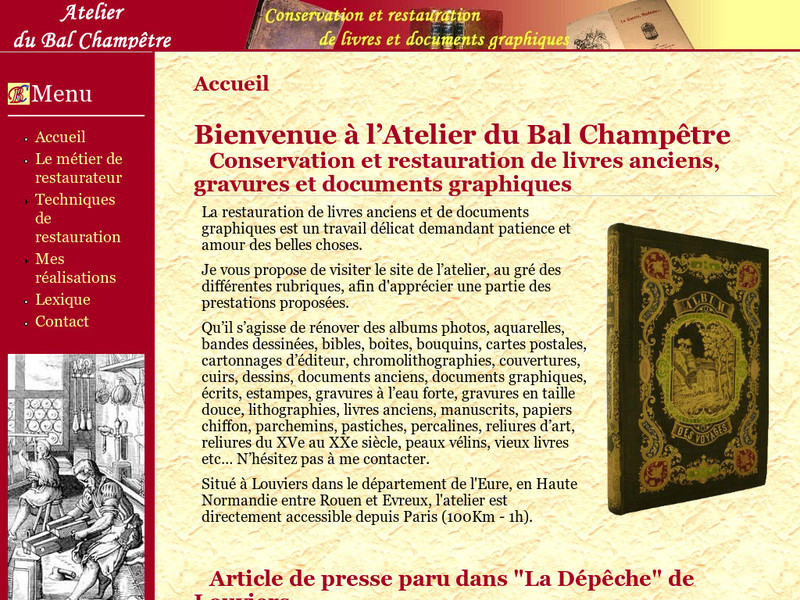 Atelier du Bal Champêtre - Pascal Pétrot - Louviers - http://www.bal-champetre.fr