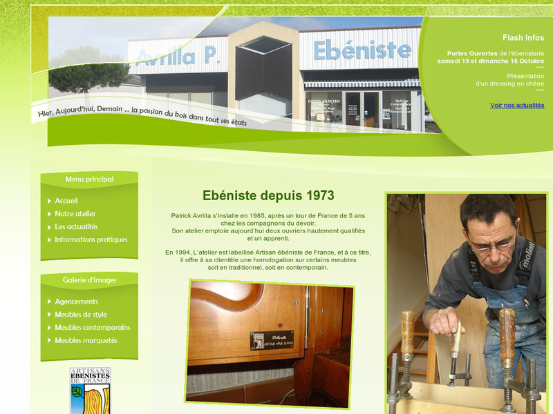 Patrick Avrilla - Saint Hilaire de Riez - http://www.ebenisterie-avrilla.fr