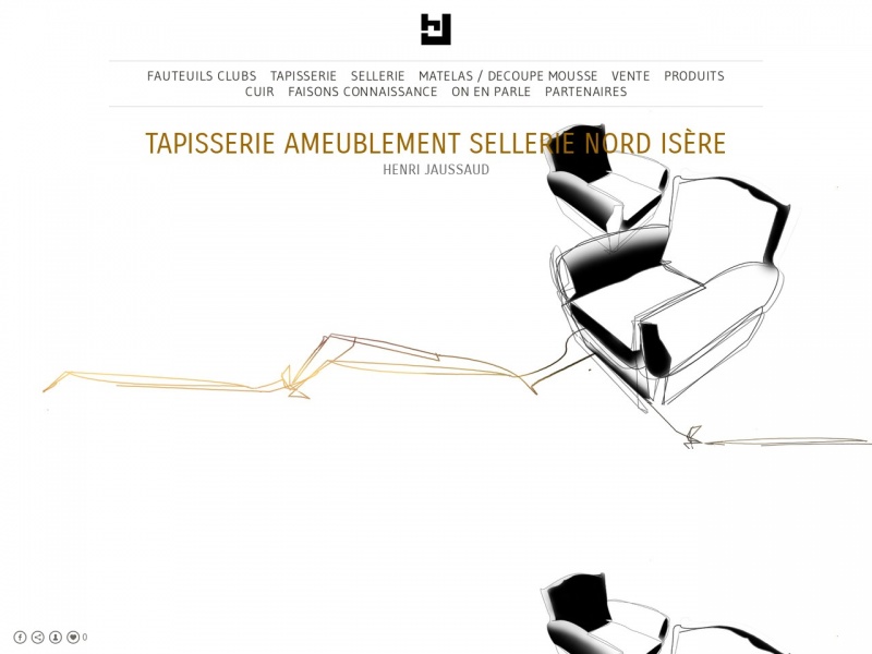 Henri Jaussaud - Dolomieu - http://www.tapissier-sellier-38.com