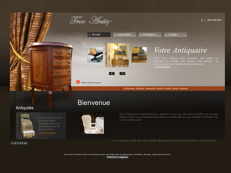 Troc Antique - Villeneuve le Roi - http://www.antiquaire-idf.com