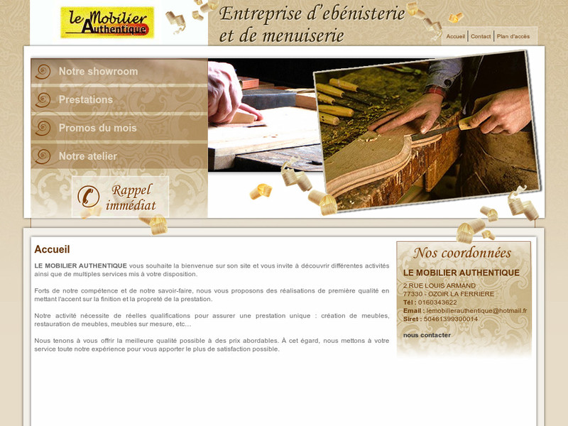 Le Mobilier Authentique - Ozoir la Ferrière - http://www.lemobilierauthentique.fr