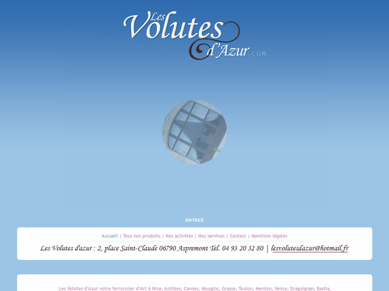 Les Volutes d'Azur - Aspremont - http://www.lesvolutesdazur.com