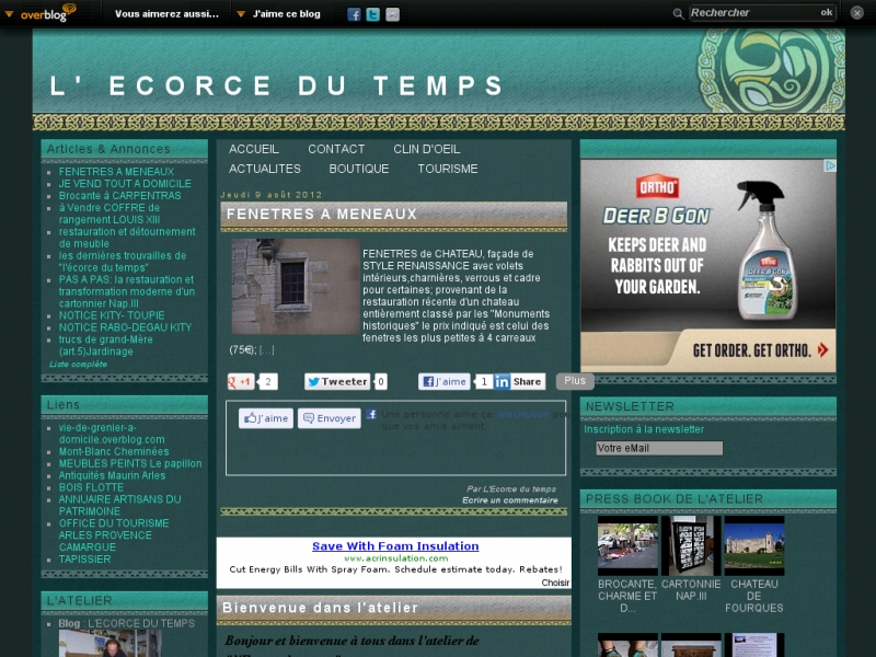 L'Ecorce du Temps - Fourques - http://ebeniste-restaurateur.over-blog.com