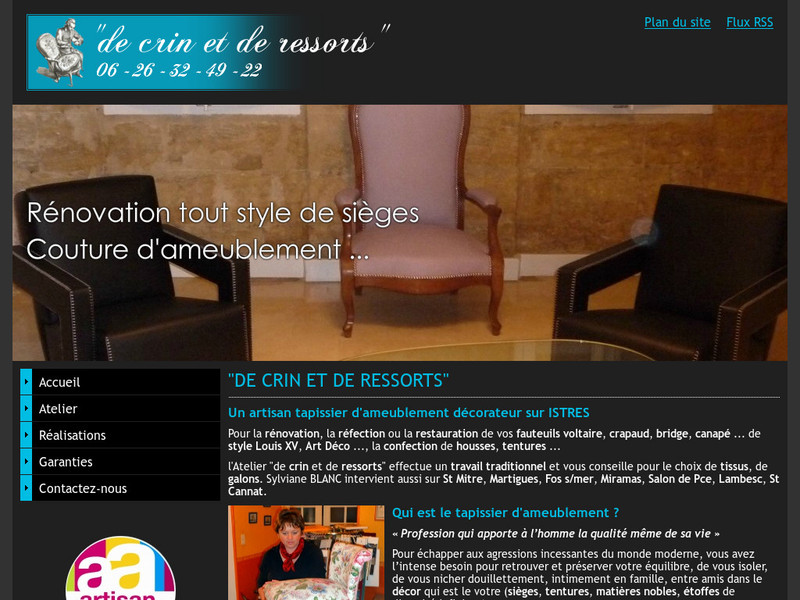 De Crin et de Ressorts - Istres - http://www.crinetressorts.lesite.pro
