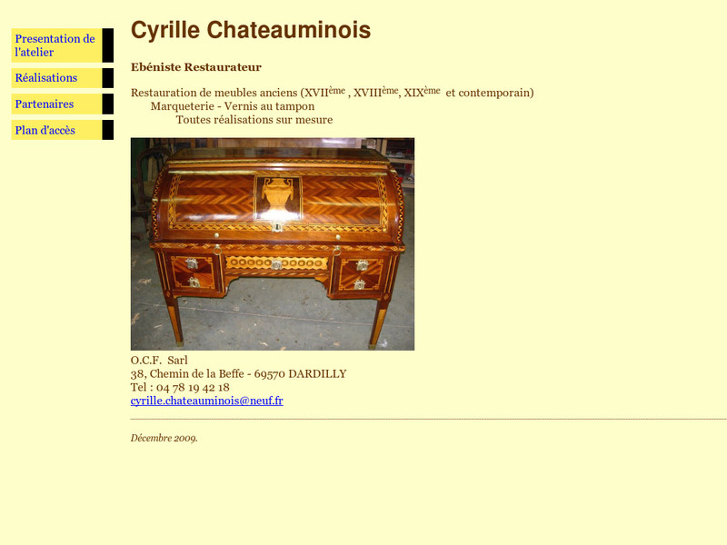 Cyrille Chateauminois - Dardilly - http://cyrille.chateauminois.perso.neuf.fr