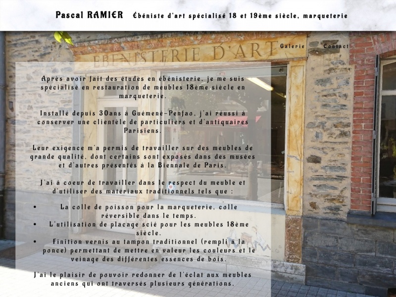 Pascal Ramier - Guémené Penfao - http://www.atelier-ramier.fr