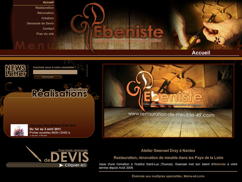 Atelier Gwenael Dray - Landemont - http://www.restauration-de-meuble-49.com