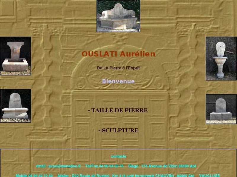 Aurelien Ouslati - Apt - http://pierre.sculpture.free.fr