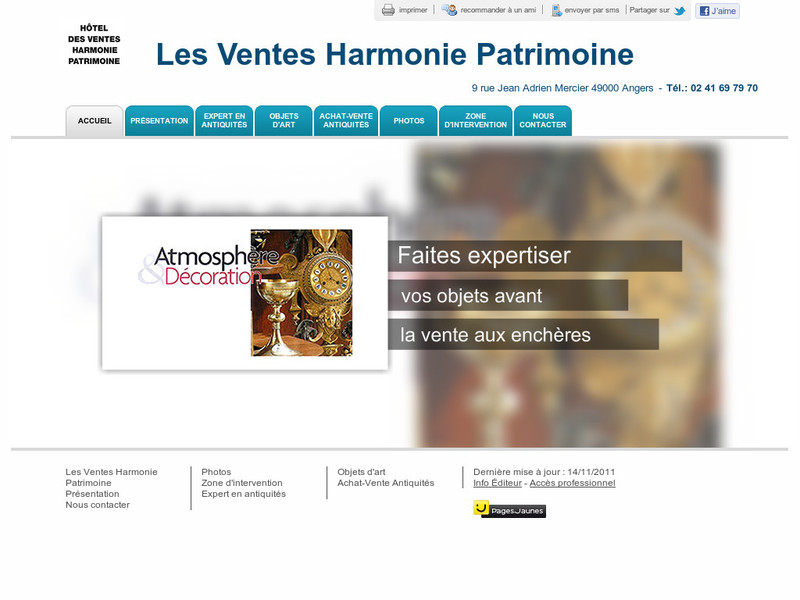 Les Ventes Harmonie Patrimoine - Paris - http://www.harmoniepatrimoine.com