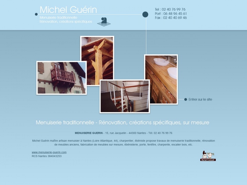 Michel Guérin - Nantes - http://www.menuiserie-guerin.com