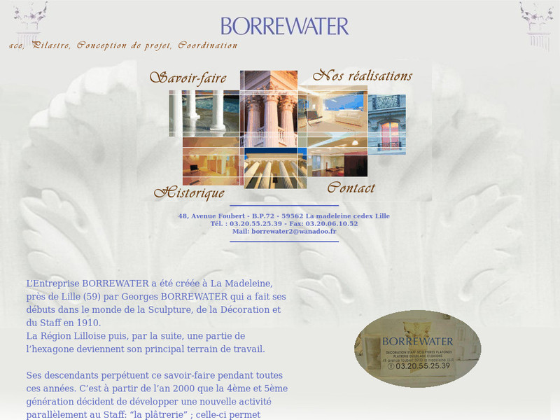 Borrewater - La Madeleine - http://www.staff-borrewater.fr