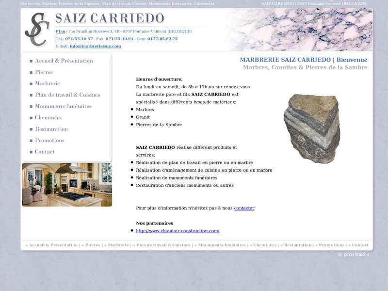 Saiz Carriedo - Fontaine Valmont - http://www.marbreriesaiz.com