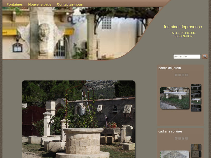 Christian Morin - Aubignan - http://www.fontainesdeprovence.com