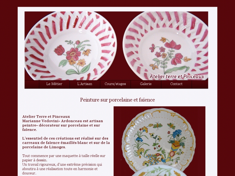 Atelier Terre et Pinceaux - Buthiers Auxy - http://www.terreetpinceaux.fr