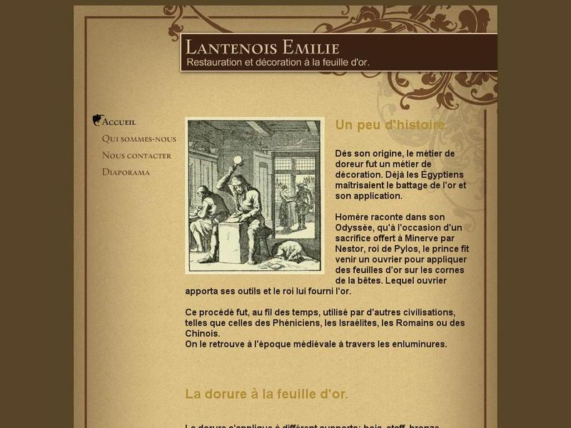 Emilie Lantenois - Menton - http://www.lantenois-dorure.com