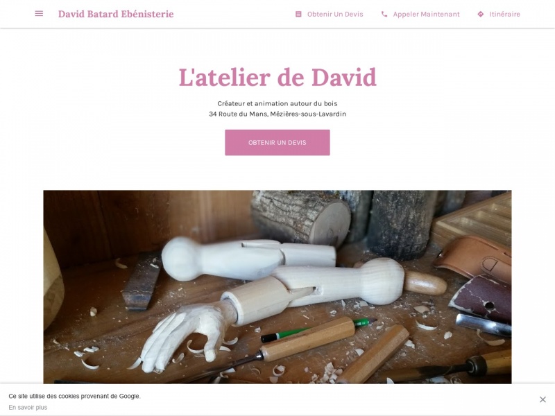 David Batard - Mezieres sous Lavardin - https://david-batard-ebenisterie.business.site