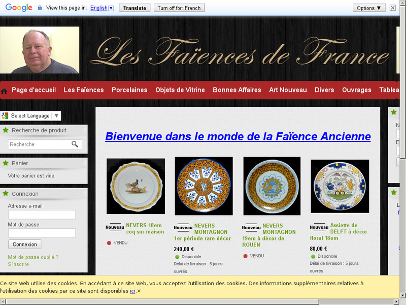 Les Faiences de France - Boeurs en Othe - http://www.lesfaiencesdefrance.fr