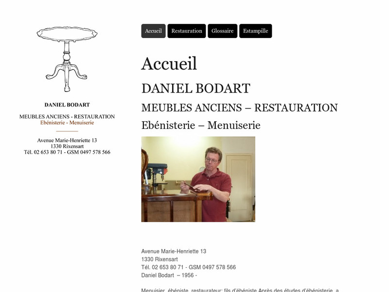 Daniel Bodart - Rixensart - http://www.restaurationmeubles.be