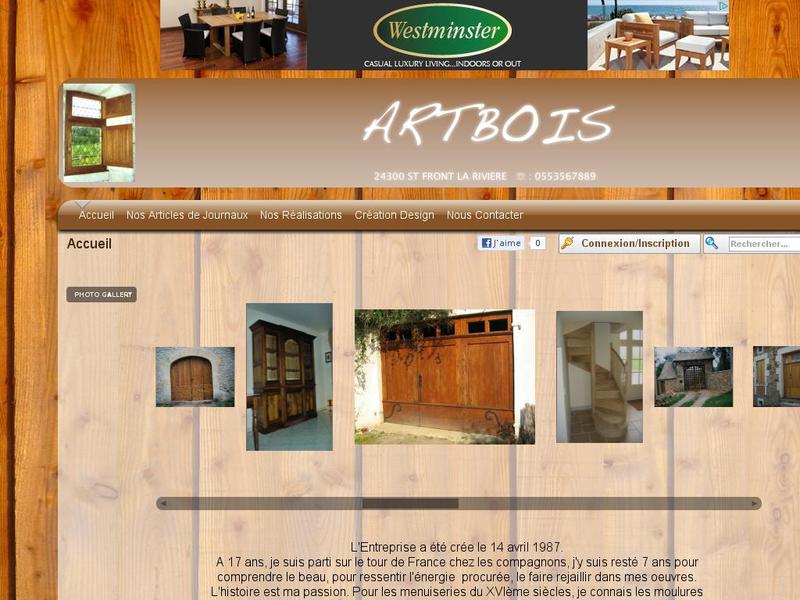 Artbois - Saint Front la Rivière - http://www.artbois-patrimoine.com