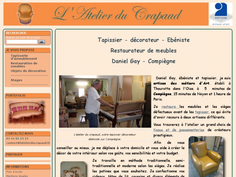 L'Atelier du Crapaud - Thourotte - http://www.latelierducrapaud.fr