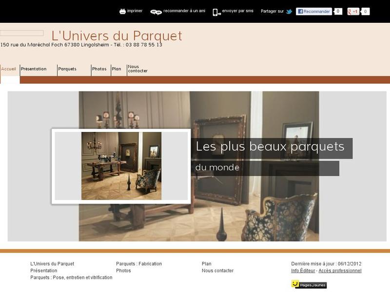 L'Univers du Parquet - Lingolsheim - http://www.universduparquet.com