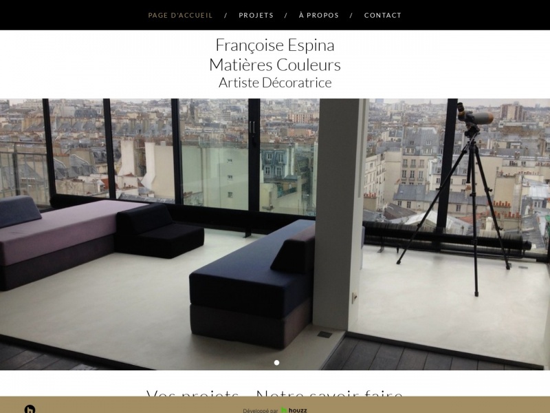 Francoise Espina - Matières Couleurs - Paris - https://www.matierescouleurs.com