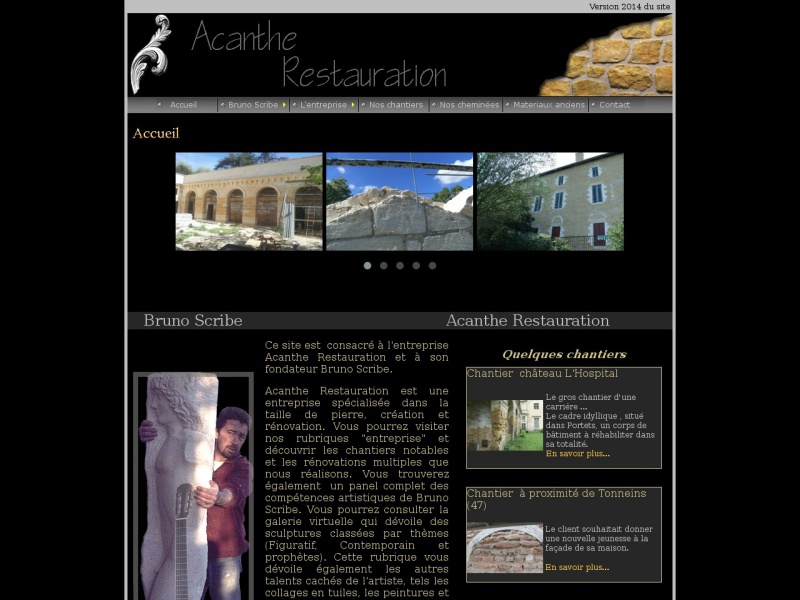 Acanthe Restauration - Bruno Scribe - Floudès - http://www.bgs-scribe.com