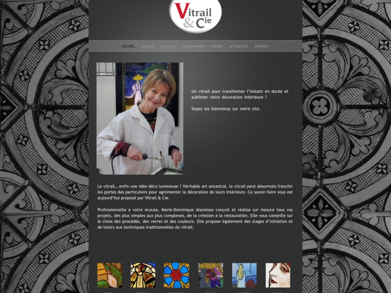 Vitrail et Cie - Le Plessis Trevise - http://www.vitrailetcie.fr