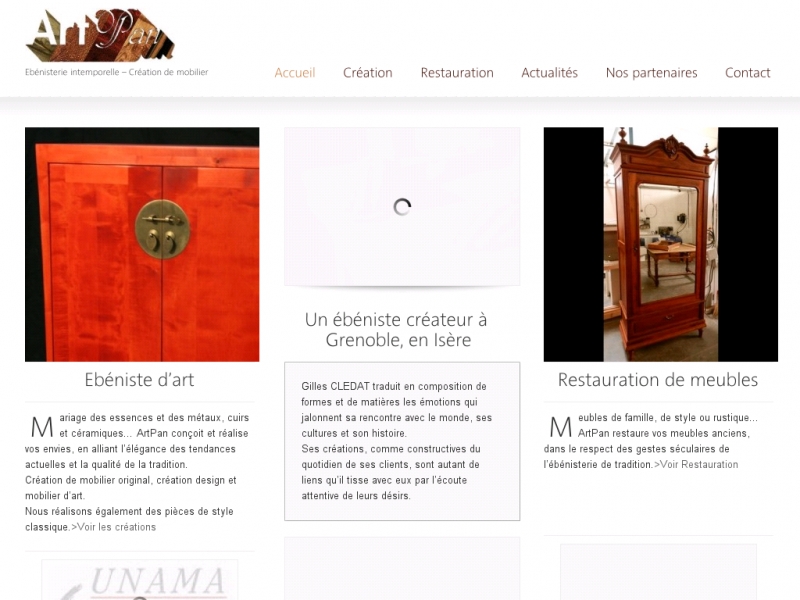 ArtPan - Gilles Clédat - Domène - http://www.artpan.fr