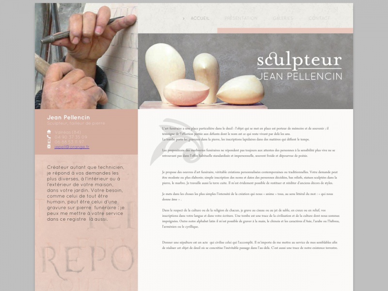 Jean Pellencin - Valréas - https://www.sculpteur-pellencin.fr