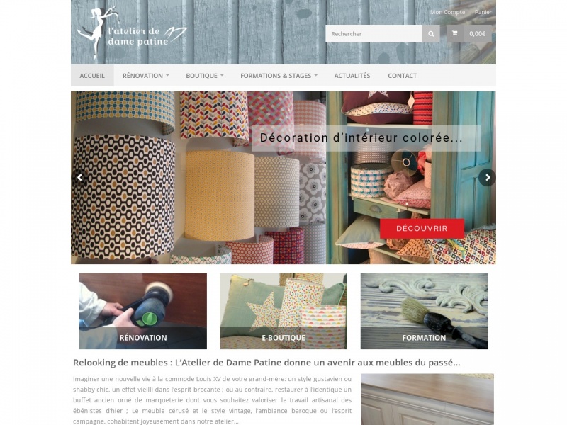 L'Atelier de Dame Patine - Saint Denis en Val - https://latelierdamepatine.fr