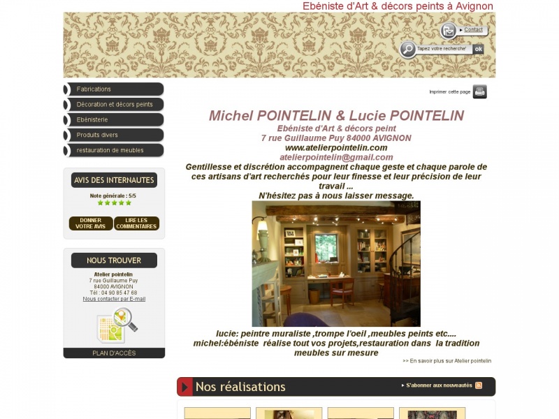 Atelier Pointelin - Avignon - http://www.atelierpointelin.com