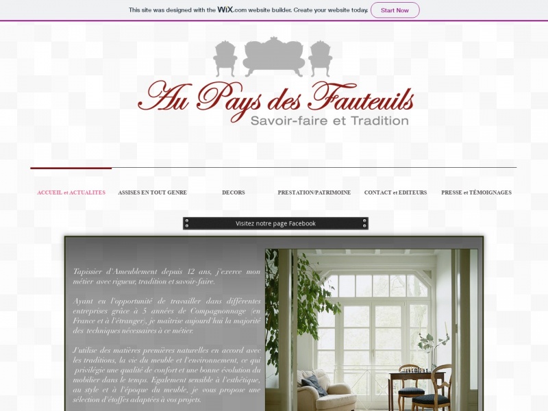 Au Pays des Fauteuils - Marion Jean - Fierville Bray - https://www.aupaysdesfauteuils.com