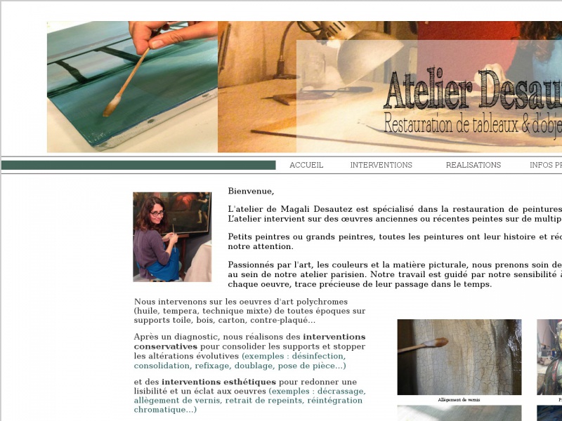 Magali Desautez - Paris - http://www.atelierderestauration.fr