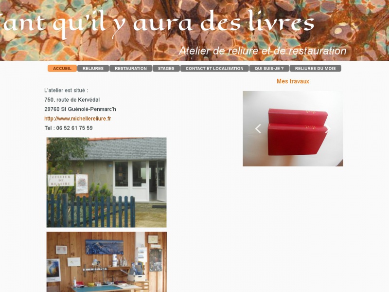 Tant qu'il y aura des livres - Penmarc'H - https://michellereliure.fr