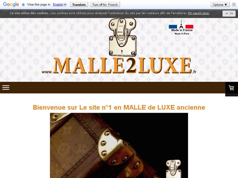 Malle2Luxe - Paris - http://www.malle2luxe.fr